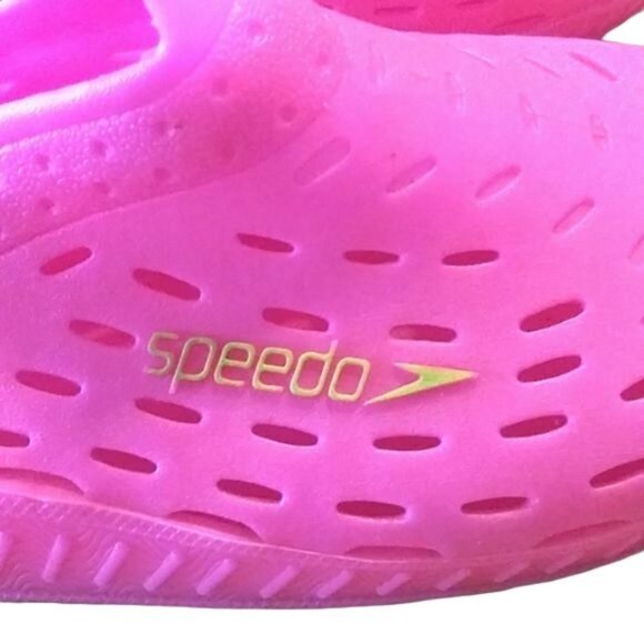Speedo Kids Toddler Water Shoes Pink Slip-On Size 11-12 - Picture 6 of 10